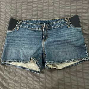 Maternity Denim Shorts 14